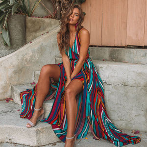 Elated Striped Maxi - SOLD OUT ONLINE - NWT